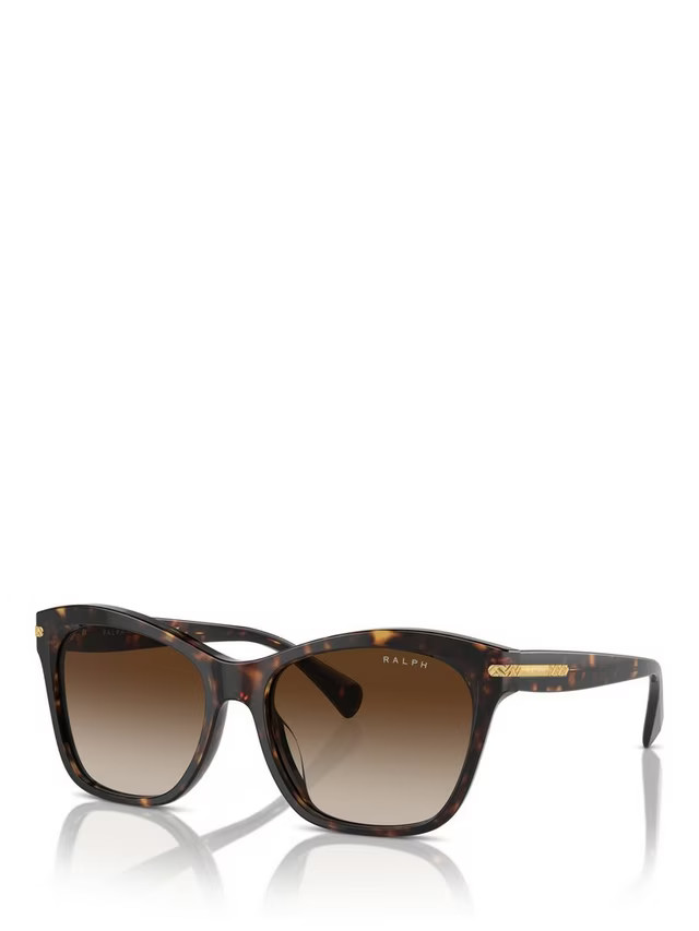 Ralph Lauren RA5310U Women's Cat Eye Sunglasses, Dark Havana/Brown | John Lewis (UK)