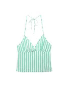 Striped halter top | PULL and BEAR UK