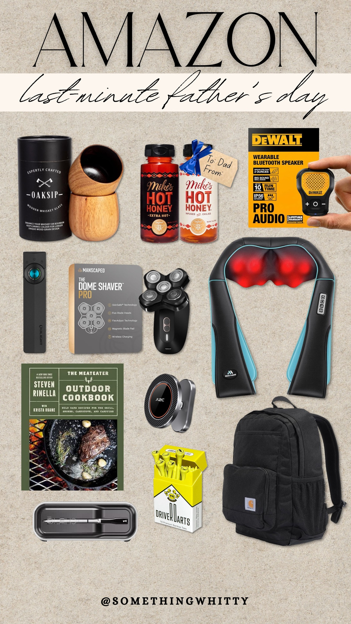 Last-minute gift ideas delivered in time for Father's Day! #founditonamazon #dad #giftguide #giftideas #fathersday