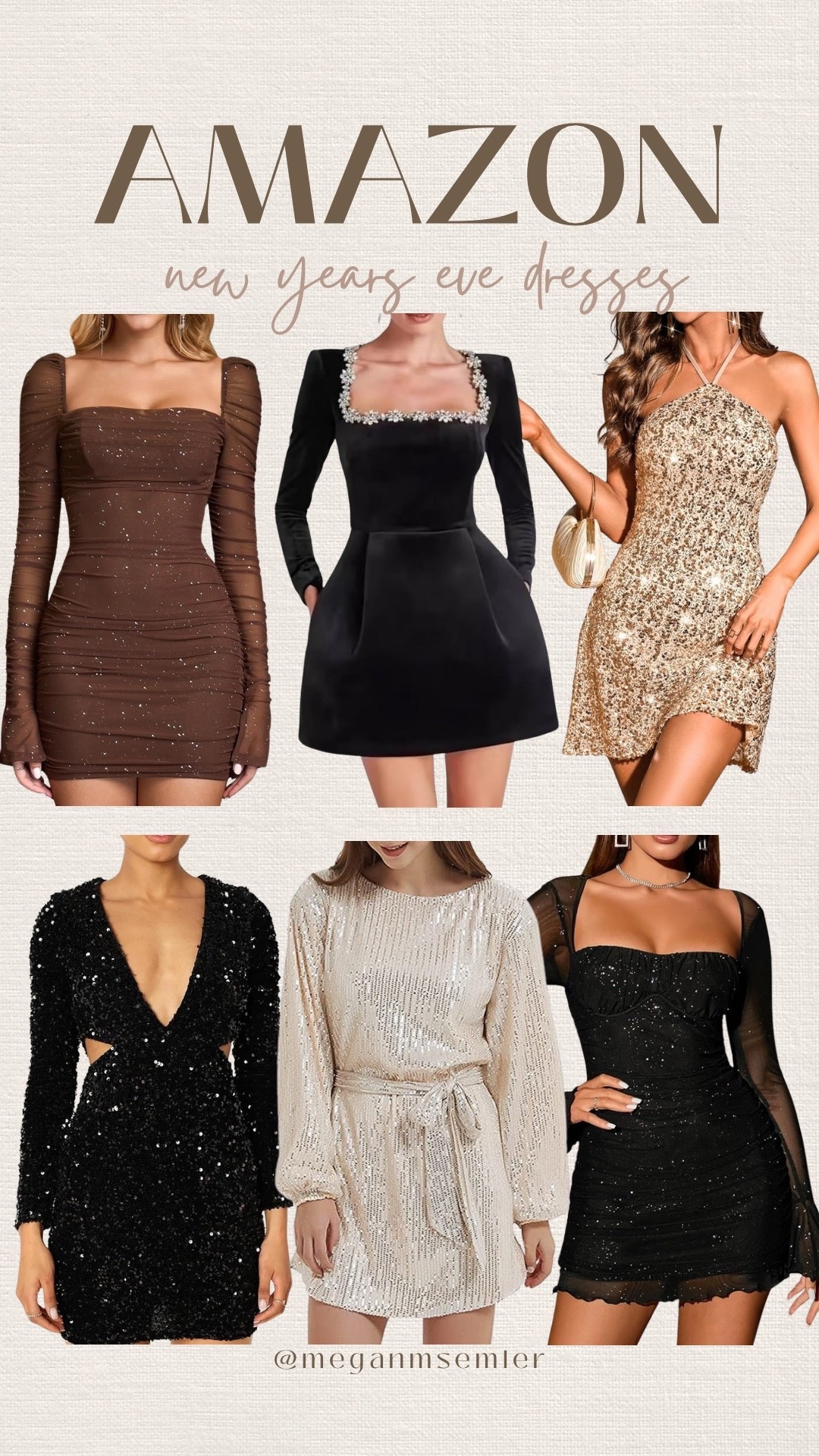 Amazon New Year’s Eve dresses 

#LTKSeasonal #LTKFindsUnder100 #LTKHoliday