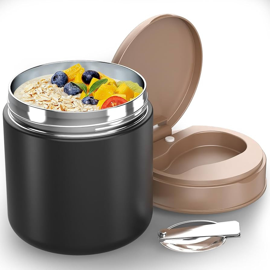 Insulated Food Jar for Kids - 15.2 Oz, Thermo for Hot Food, Soup Thermo, Insulated Food Container... | Amazon (US)