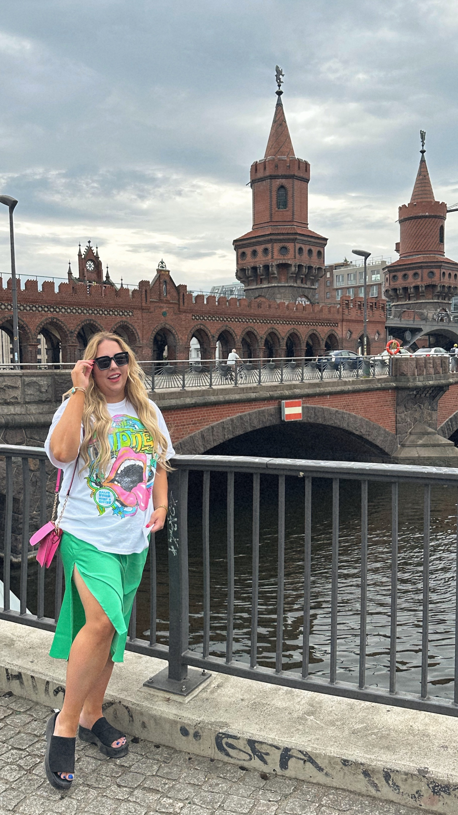 The skirt is actually a dress with the band tee on top! 

#LTKstyletip #LTKcurves #LTKtravel