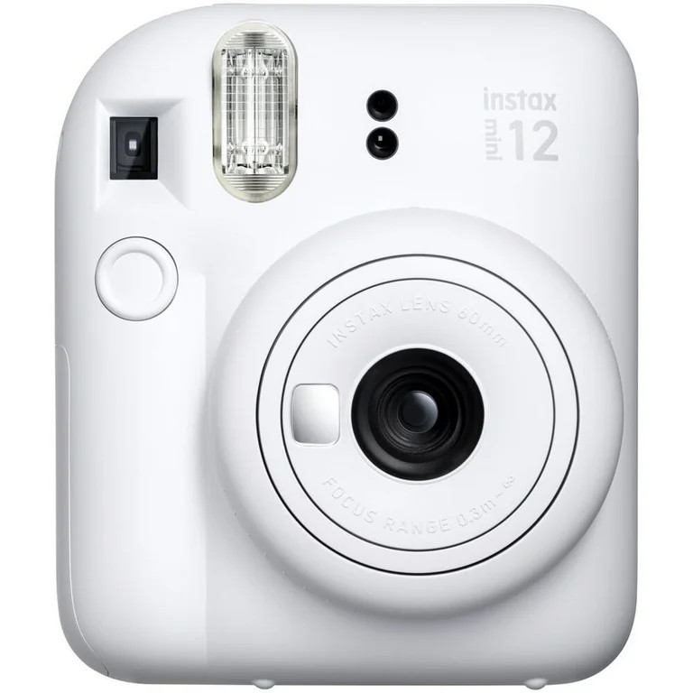 FUJIFILM INSTAX MINI 12 Instant Film Camera | Clay White | Walmart (US)