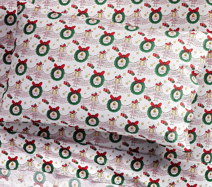 Dr. Seuss's The Grinch™ Cindy-Lou Who™ Organic Sheet Set | Pottery Barn Kids