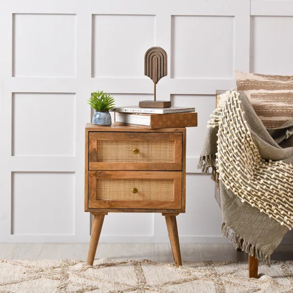 Eustace Solid Wood Nightstand | Wayfair North America