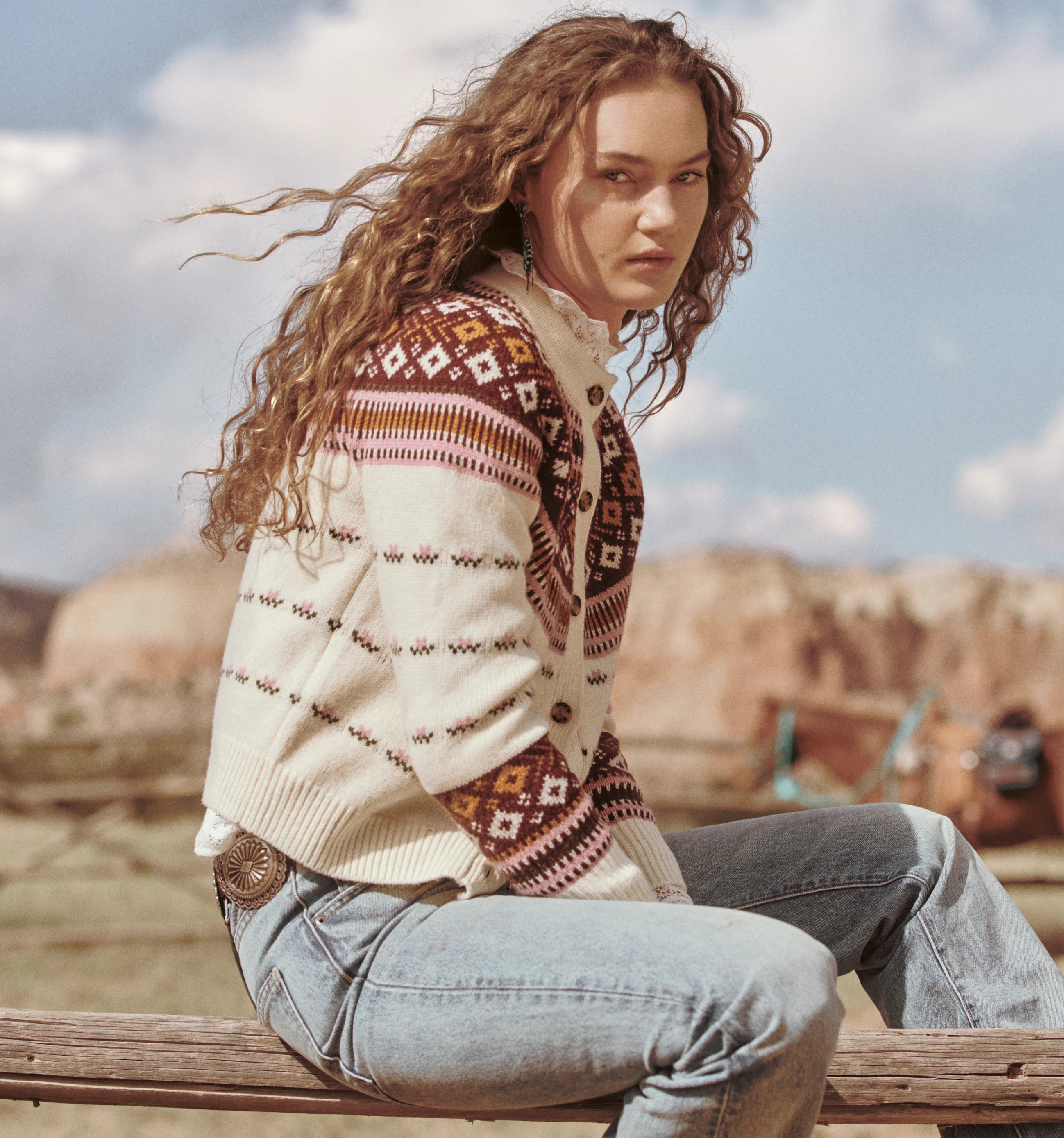 The Ren Cardigan - Multi | Hill House Home - UK