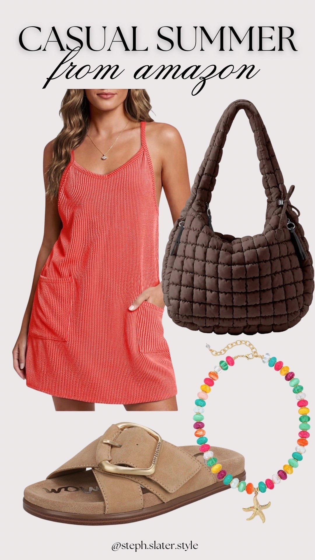 This casual dress is a dream! Built in shorts making it perfect to wear running errands or chasing the kids around.

#LTKootd #LTKSeasonal #LTKOver40