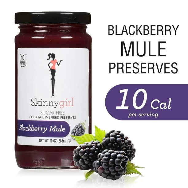 Skinnygirl Sugar-Free Cocktail Inspired Blackberry Mule Preserves, 10 oz | Walmart (US)