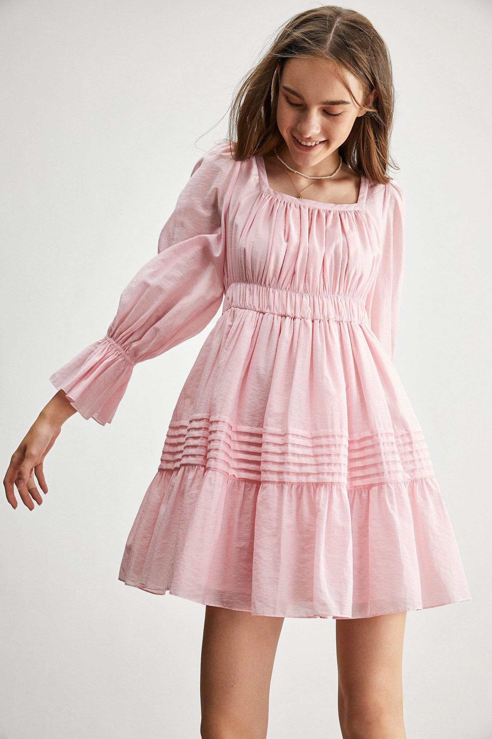 Pink Cotton Candy Mini Dress | J.ING
