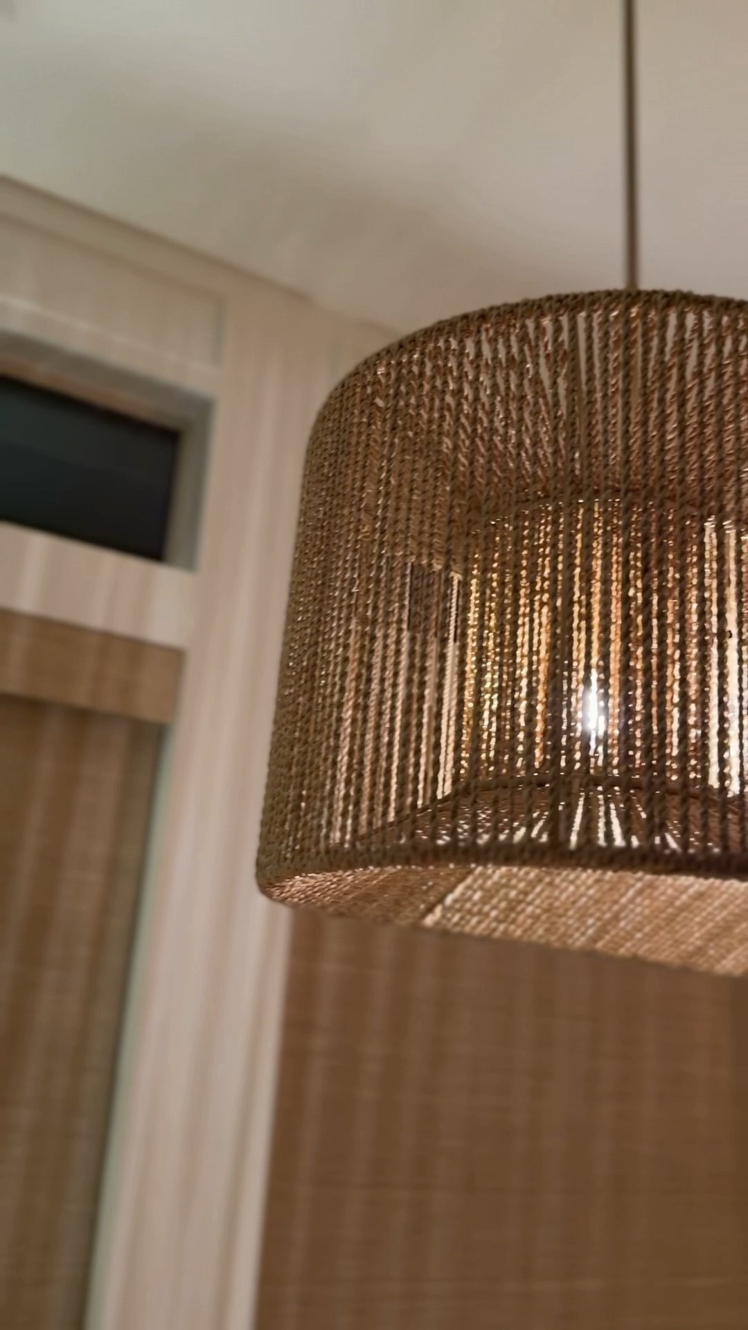 Love this statement piece!

The light above our kitchen table brings so much warmth to this space. The beige abaca rope shades add natural texture, and I love that it’s dimmable… we can keep it bright during the day and soften the lighting in the evening. It’s one of my favorite details in our kitchen nook.

Kitchen nook lighting, light fixture above kitchen table, abaca rope chandelier, beige woven shade chandelier, natural texture lighting, dimmable dining room light, warm kitchen lighting, organic modern kitchen nook, Mediterranean style lighting, five light chandelier

#LTKHome #LTKstorytime #LTKdayinmylife