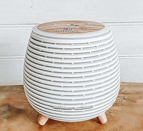 Aromatherapy Essential Oil Wooden Grain Diffuser with Auto Shut-Off Function | Cool Mist Humidifi... | Amazon (US)
