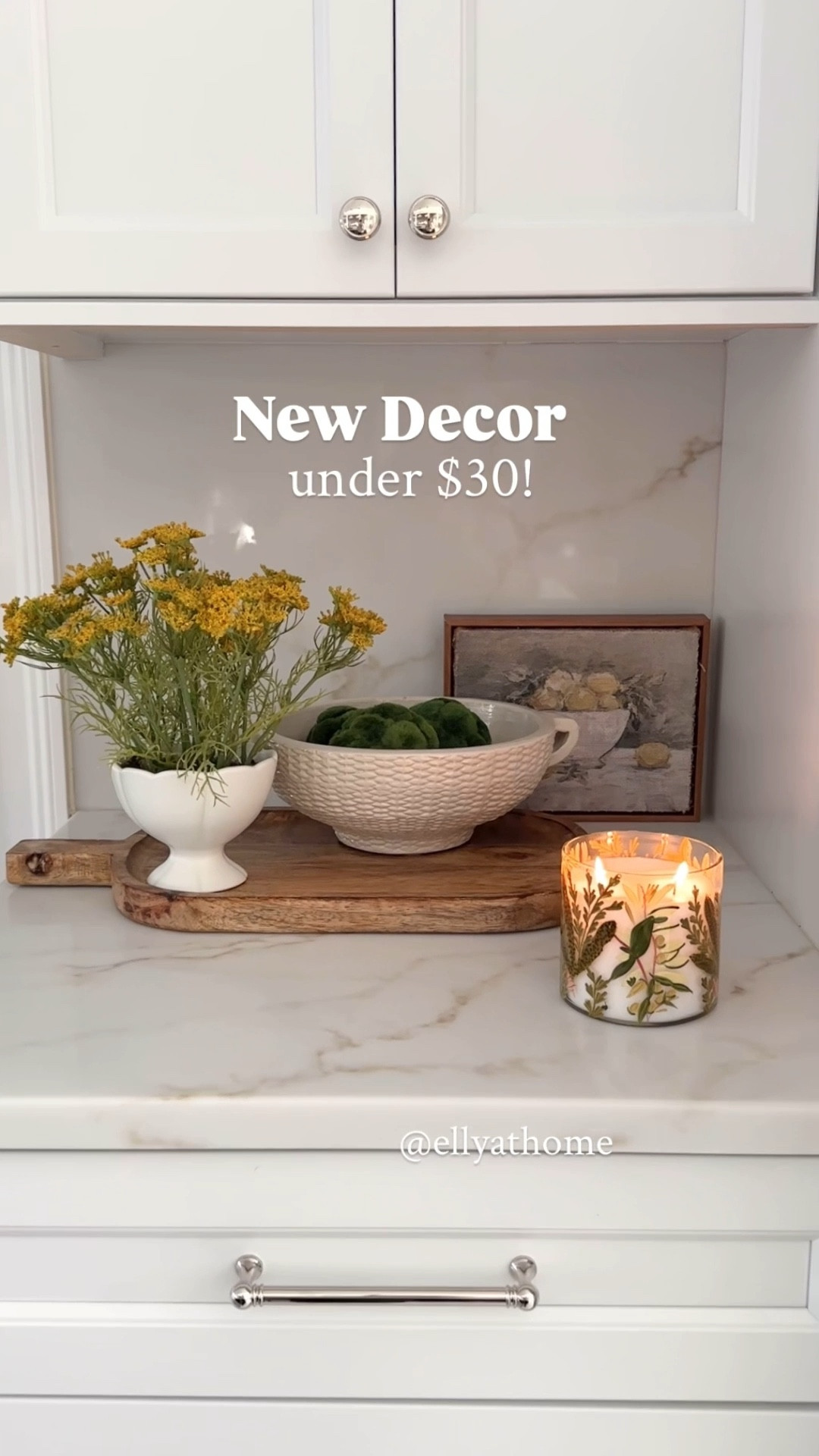 The prettiest decor for a winter pick me up! Early spring styling! Shop floral arrangements, wood board on sale. Artwork, Textured bowl, spring candle ships free! Target, Michael’s, Pottery Barn. 

#LTKSaleAlert #LTKFindsUnder50 #LTKHome