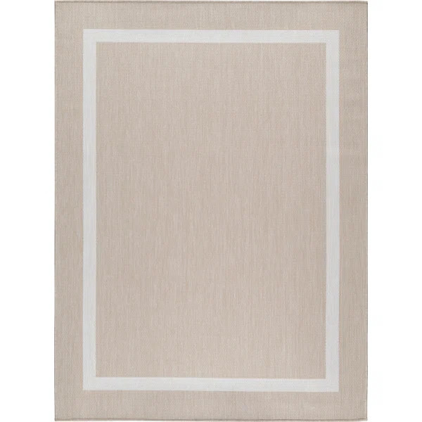 Akela Beige Indoor / Outdoor Area Rug | Wayfair North America