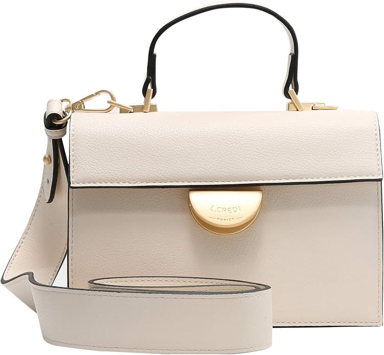 L. Credi Fabrizia Women's Handbag Shoulder Bag, off-white, | Amazon (DE)