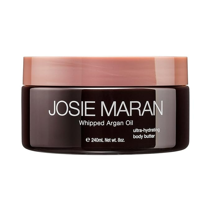 Josie Maran Whipped Argan Oil Ultra-Hydrating Body Butter (8 fl oz./240 ml, Sweet Holly) | Amazon (US)
