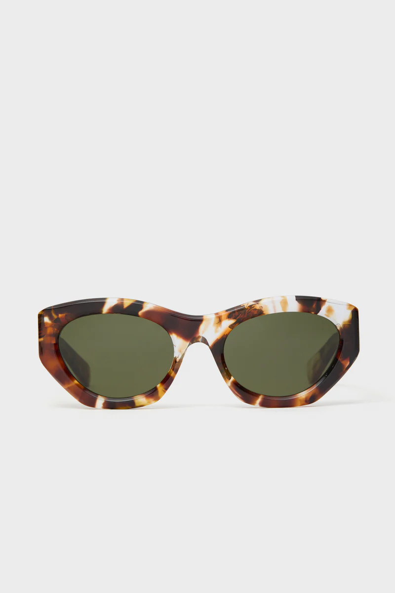 Rust Havana Gayia Reace Sunglasses | Tuckernuck (US)