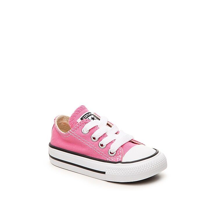 Converse Chuck Taylor All Star Sneaker - Kids' - Girl's - Pink - Size 10 Toddler - Lace-Up Skate | DSW