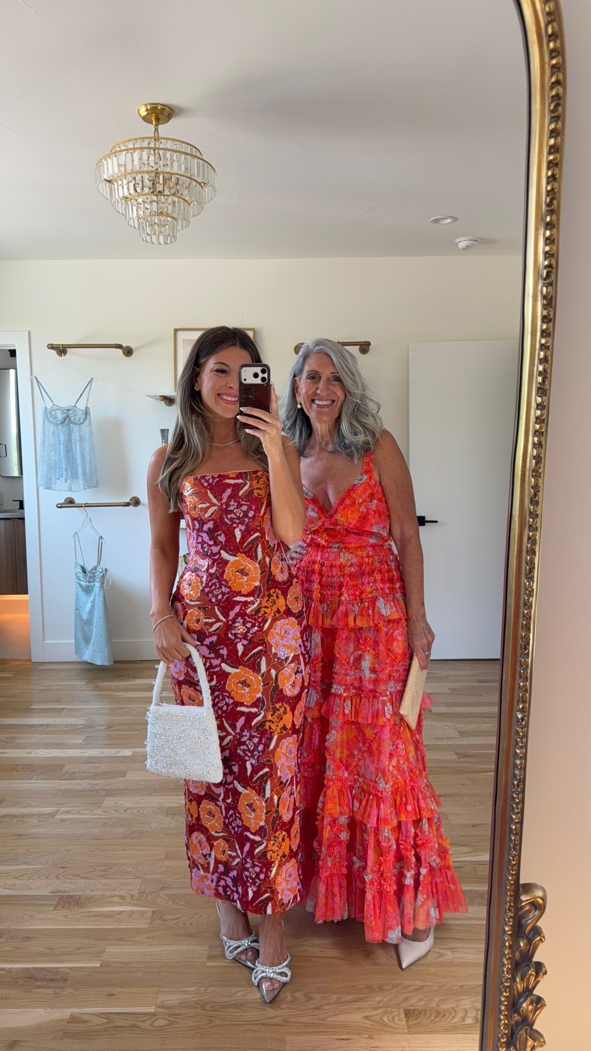 Mom and me wedding guest and formal event dresses  

electric picks: emerson20
divi: emerson15

Wearing my usual smalls/2
Mom sized down to a 4 

Wedding guest
Formal event
Black tie
Floral
Metallic
Pleated
Mother of the bride
Special occasion

#LTKSeasonal #LTKWedding #LTKootd