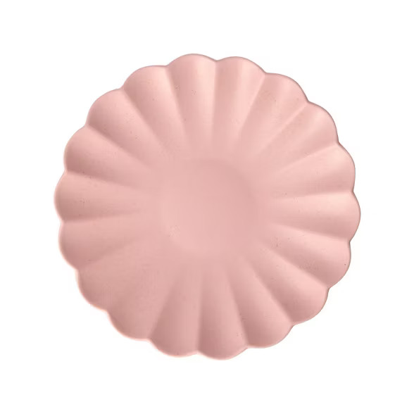 Meri Meri Pink Small Bamboo Fiber Plate Set | Target