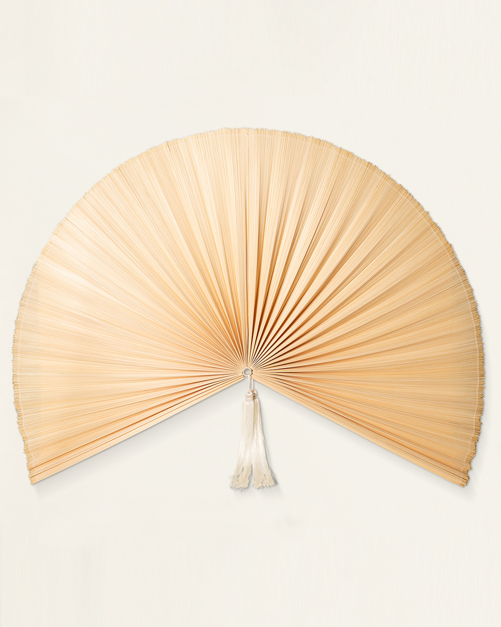 Natural Bamboo Fan Wall Hanging Large | Oliver Bonas | Oliver Bonas (Global)