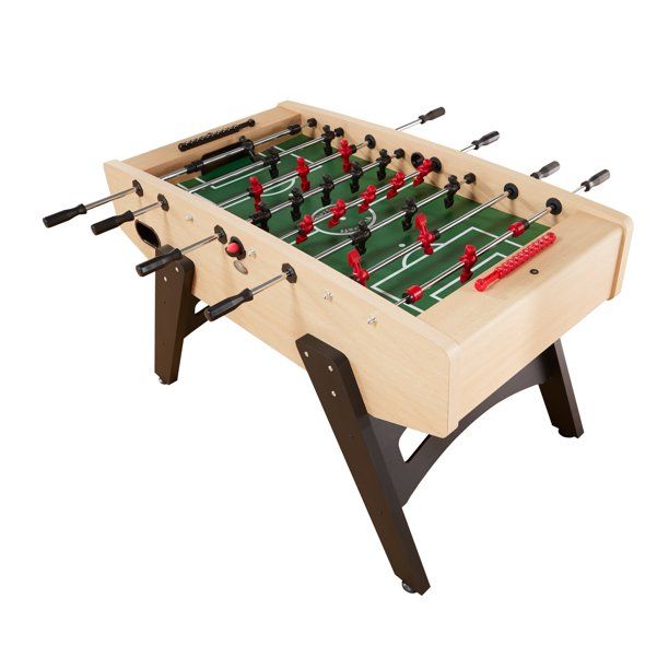 Playcraft Milan European Foosball Table, Light Maple | Walmart (US)