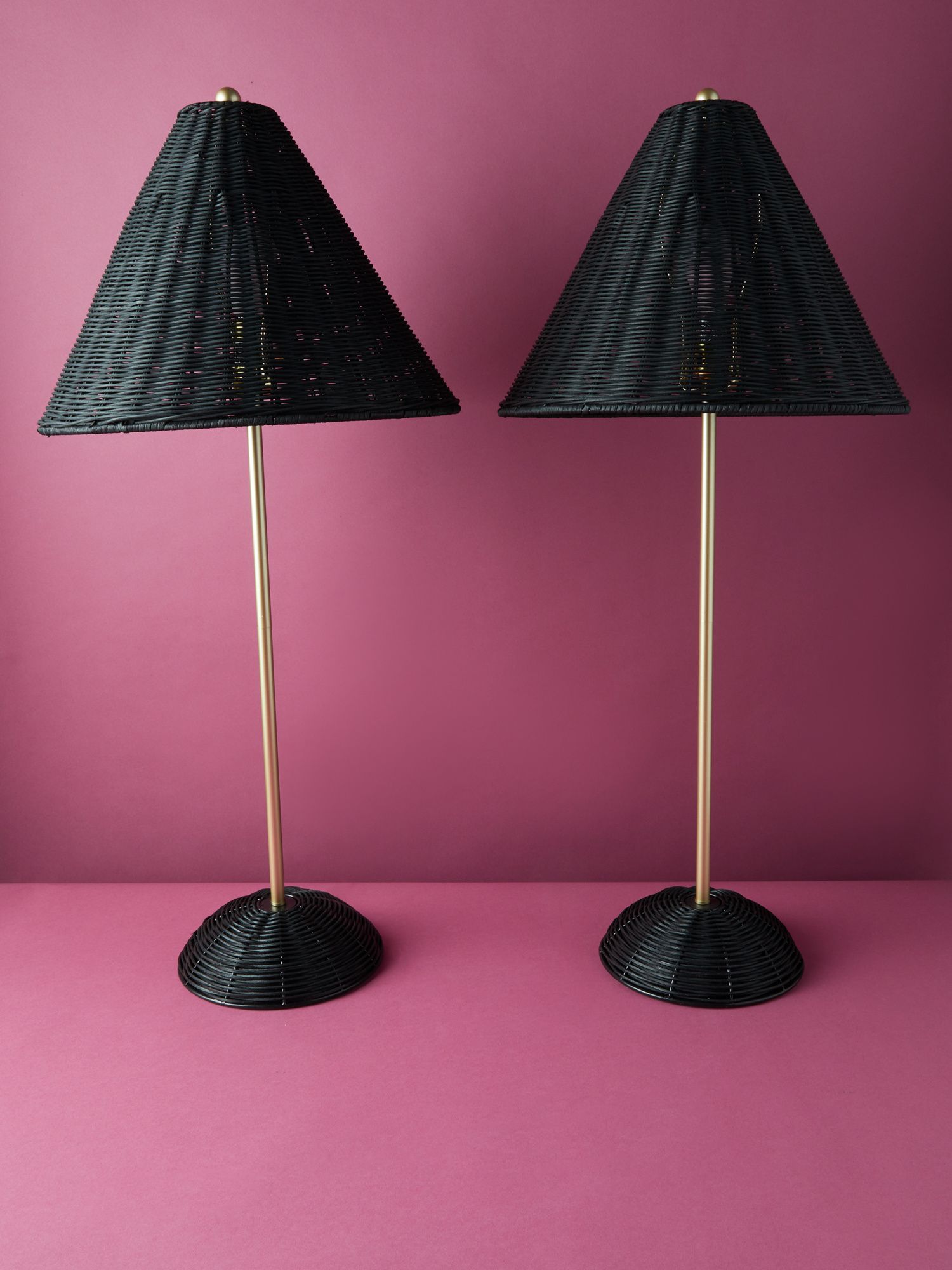 2pk 36in Rattan Table Lamps | Table Lamps | HomeGoods | HomeGoods
