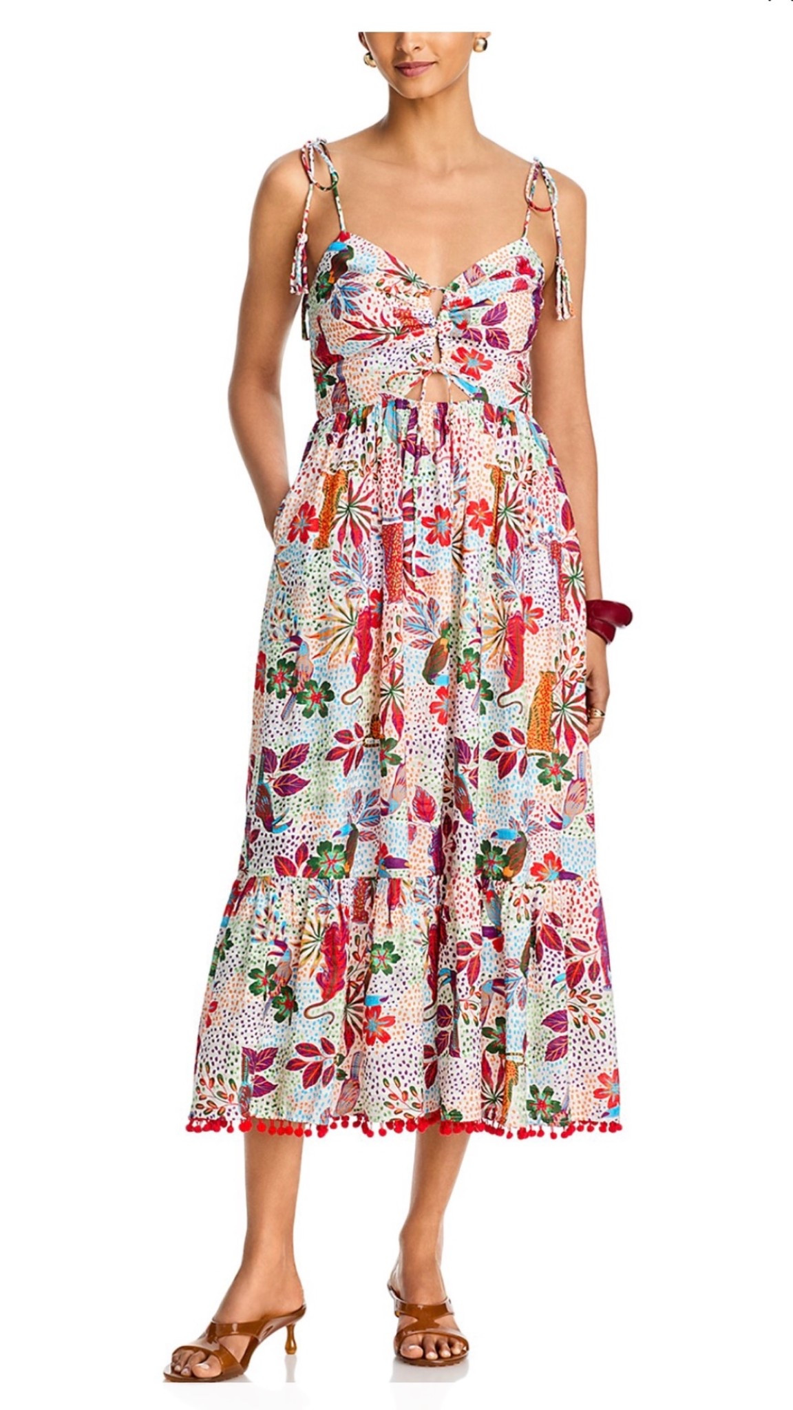 Aqua Lace Up Midi Dress - Exclusive

#LTKSeasonal #LTKTravel #LTKWorkwear