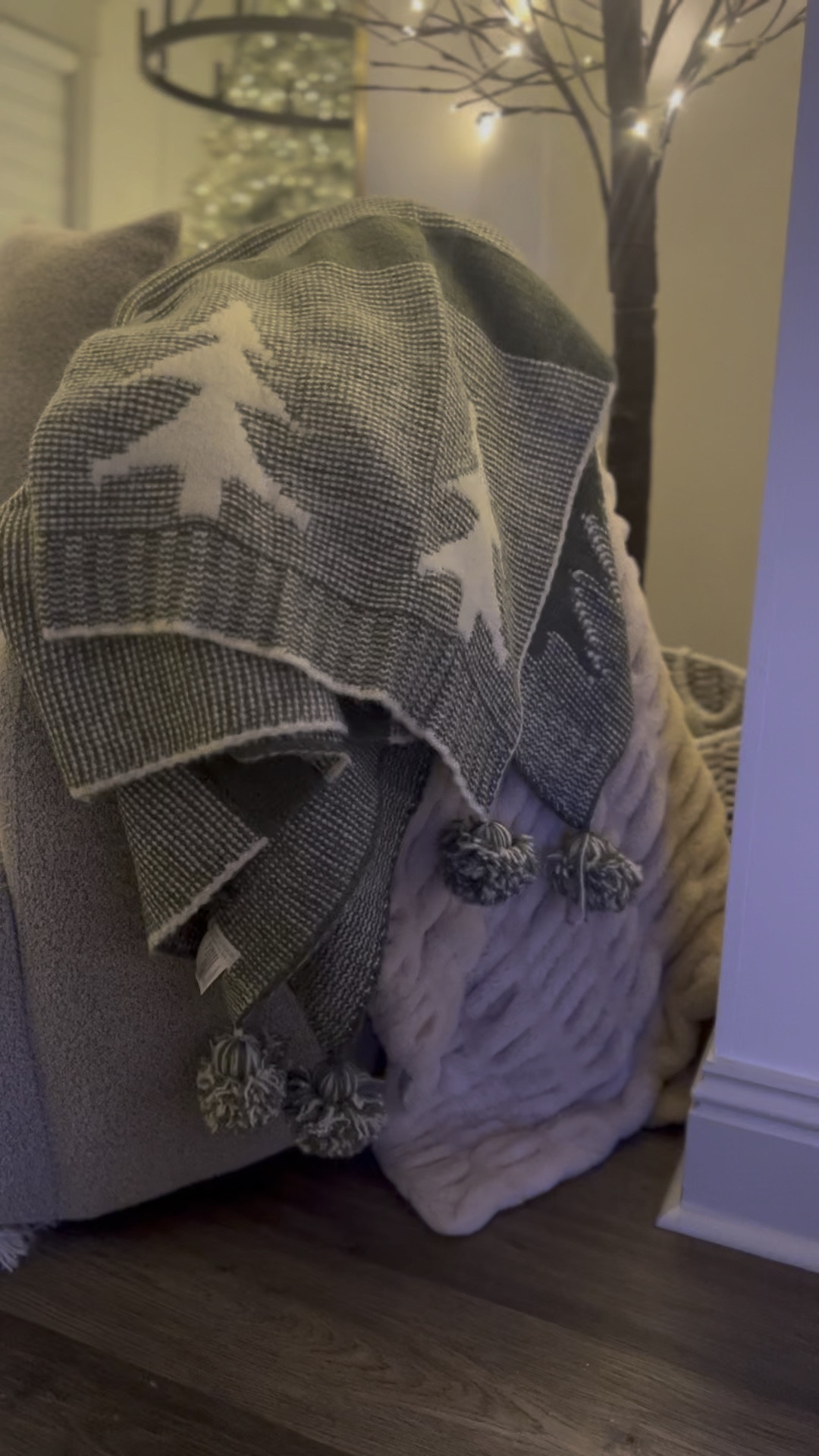 Cozy Christmas Pom Pom 🌲 throw — this color is sold out BUT the cream is in stock! So cute! 

Studio McGee / home finds / target / blanket / throw / Holley Gabrielle 

#LTKhome #LTKfindsunder50 #LTKHoliday