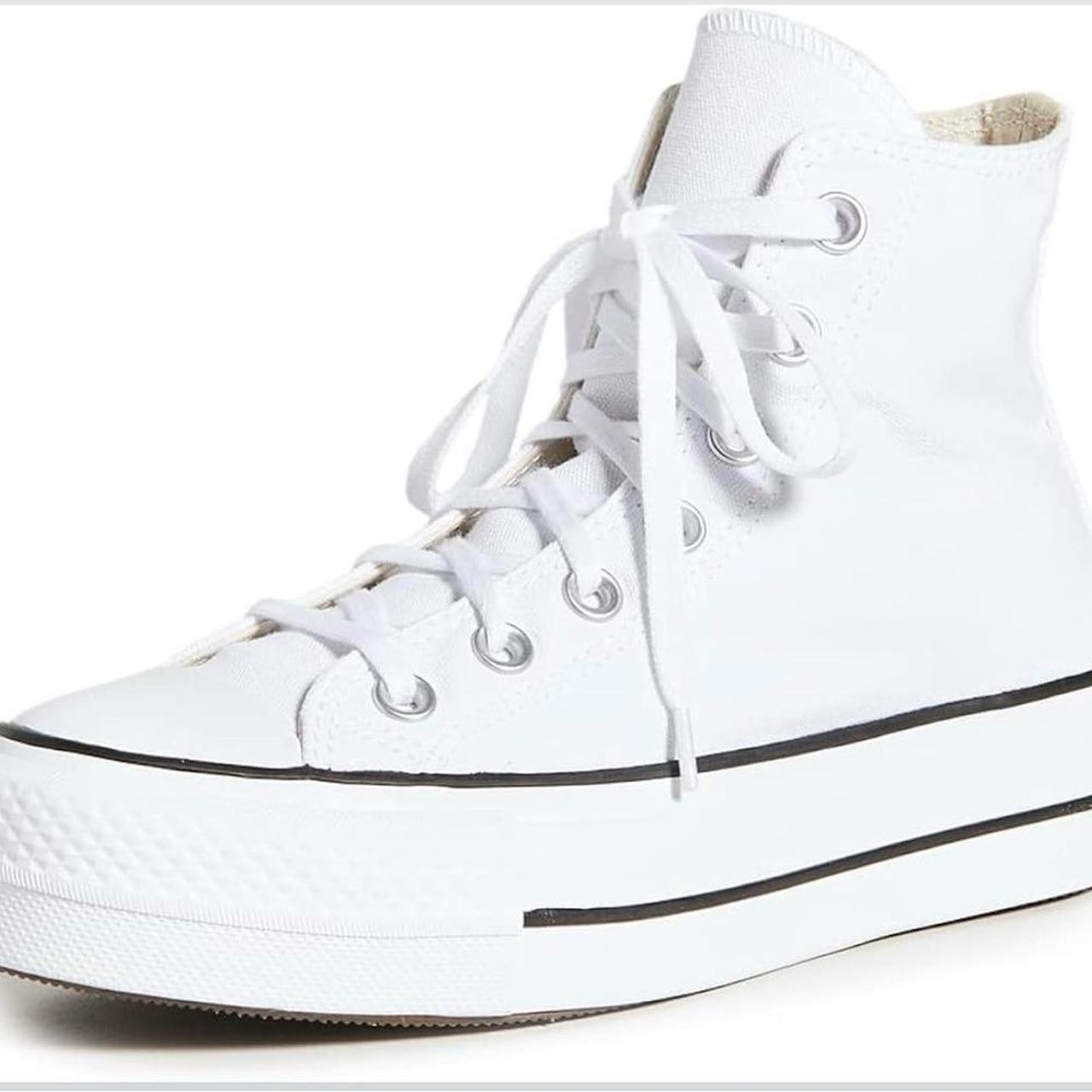 Converse Women's Sneakers - White - US 9.5 | Depop US