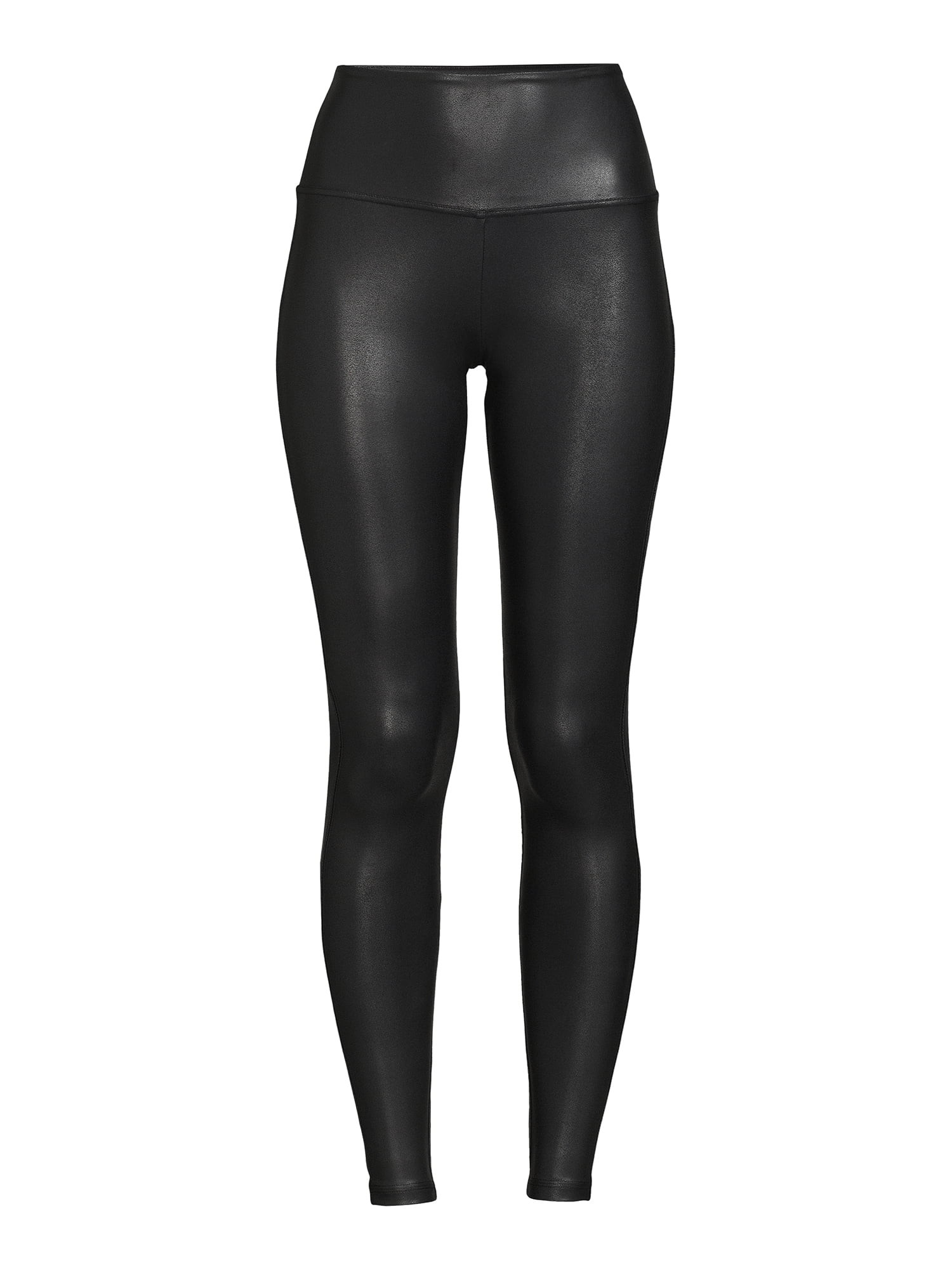 Time and Tru Women's Faux Leather Leggings, Sizes S-XXXL | Walmart (US)