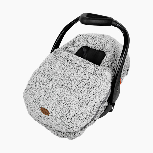 JJ Cole Cuddly Car Seat Cover in Gray | Babylist