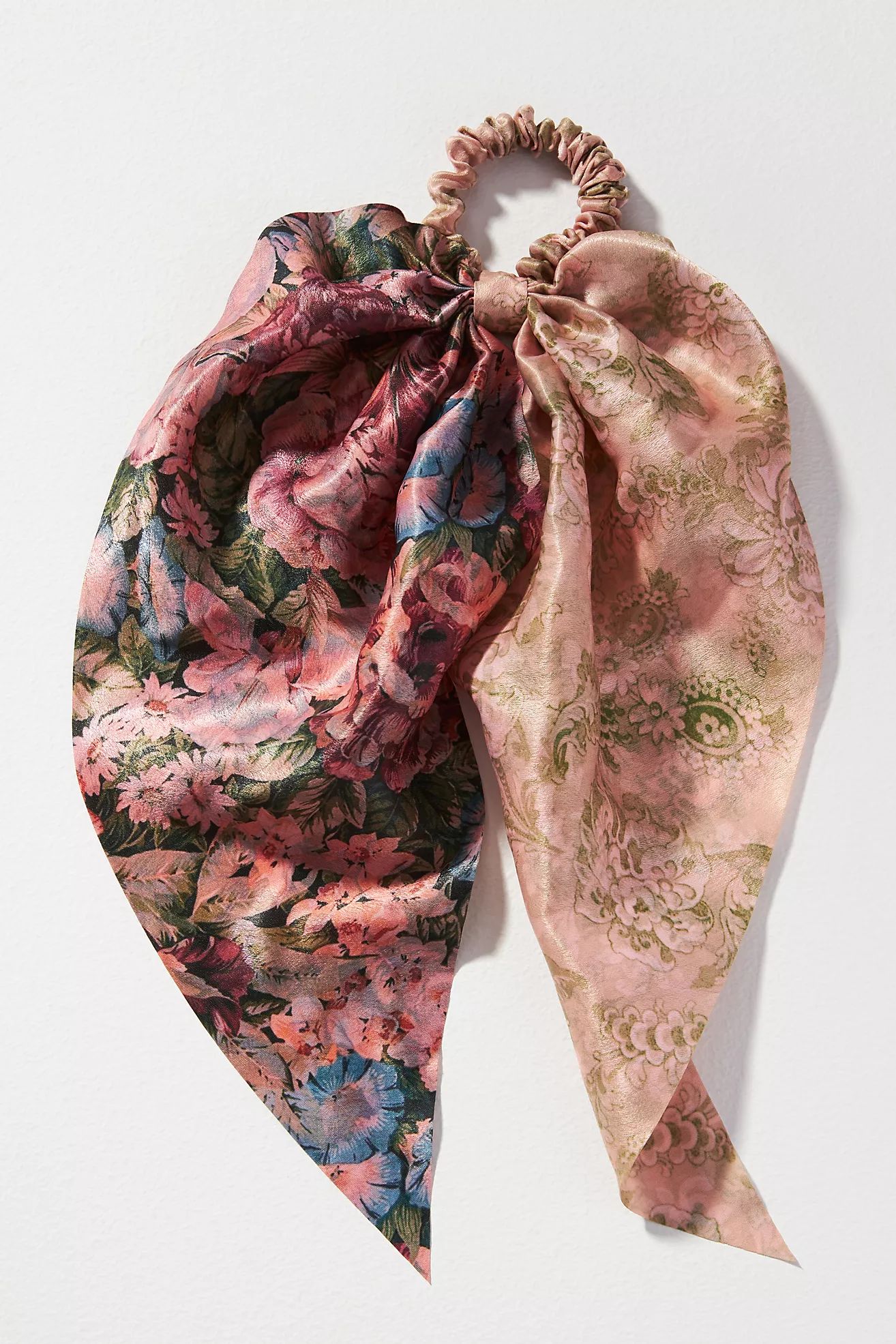 Kachel Vintage Floral Ponytail Holder | Anthropologie (US)