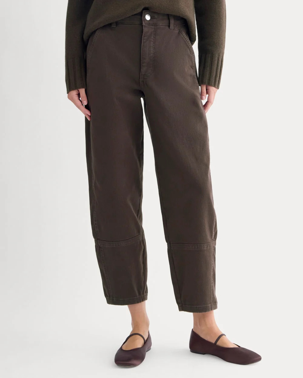 The Utility Barrel Pant | Dark Chocolate | Regular | Everlane