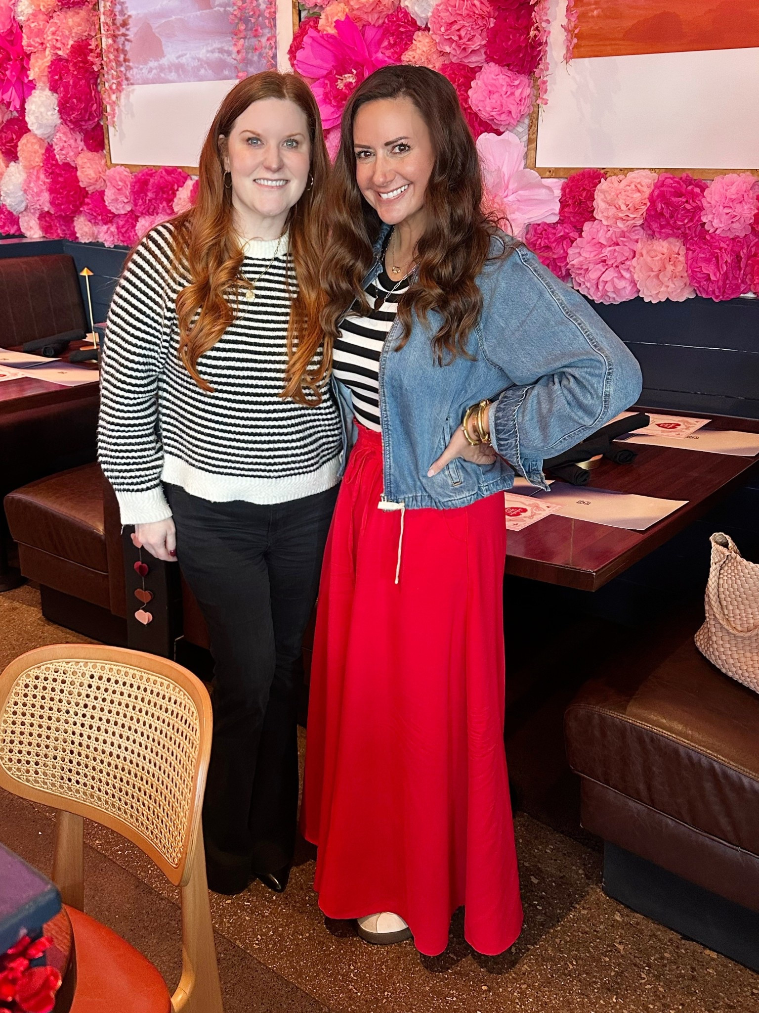 Small tank with built in bra (currently 50% off!)
Small denim jacket
Medium pant
.


#LTKSaleAlert #LTKOver40 #LTKSeasonal