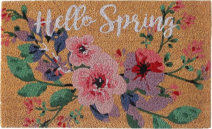 Fun Express Natural Coir Doormat - Size: 17-Inches x 30-Inches - Pile Height: 0.6 Inches Thick ... | Amazon (US)