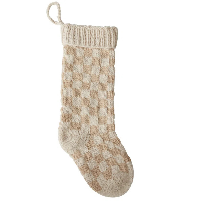 The Holiday Aisle® Damier Stocking & Reviews | Wayfair | Wayfair North America