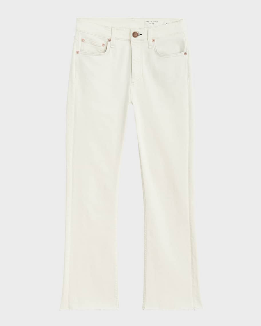 Rag & Bone Flexi Peyton Mid-Rise Ankle Bootcut Jeans | Neiman Marcus