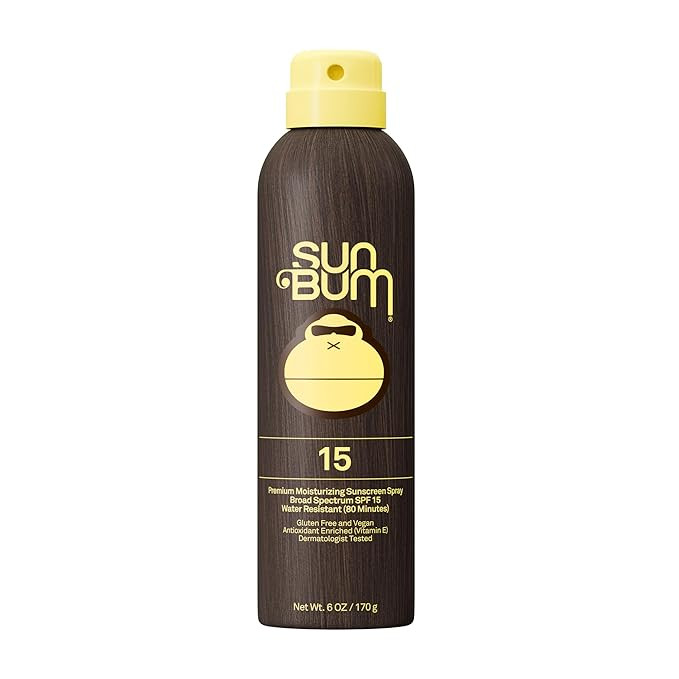 Sun Bum Original SPF 15 Sunscreen Body Spray - Broad Spectrum Moisturizing Sunscreen with Vitamin... | Amazon (US)