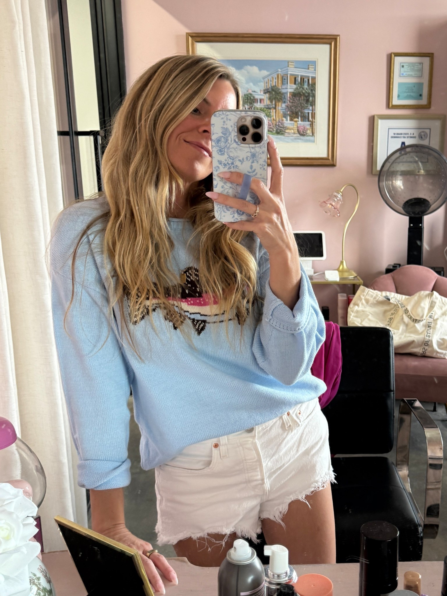 I wore the yellow sweater like this last week and this is the blue fish one. Perfect for spring bc it’s not too heavy 🥰

#LTKootd #LTKmomlife #LTKSpringSale