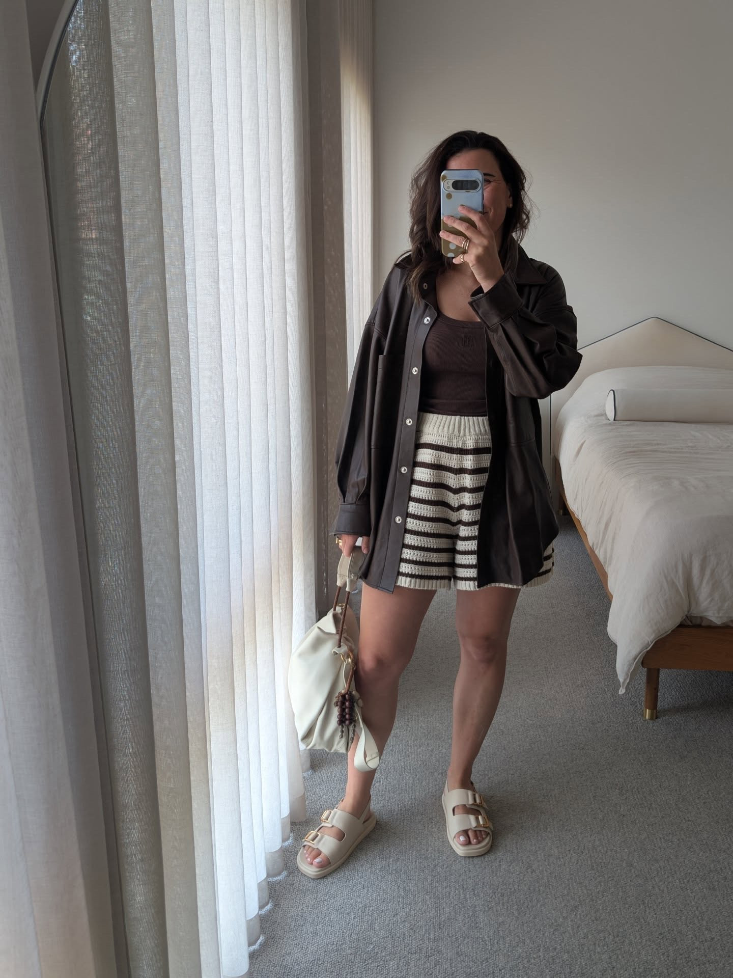 One outfit, 3 dad sandals. 3 vibes.

Apparently I have three personalities:

Elevated casual @hushpuppiesau
Luxe @gucci
Sporty @merrypeople

No notes. Carry on 🫣