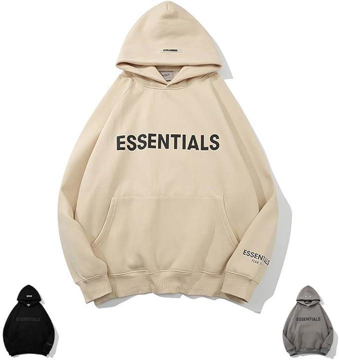 Hip Hop Graphic Hoodie for Men Women,Cotton Pullover Loose Unisex Sweatshirt,Stylish Solid Color ... | Amazon (US)