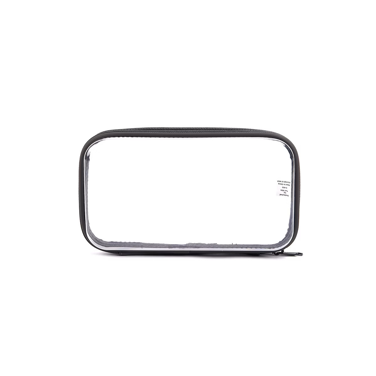 Pep Rally Collection Clear PET Pencil Pouch Black (61748) | Target