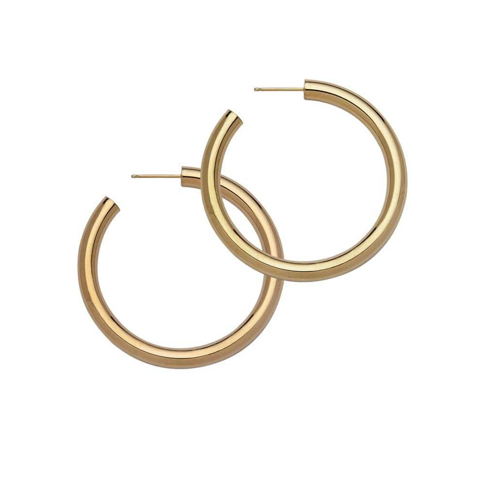 Lou 2" Hoops | Jennifer Zeuner Jewelry