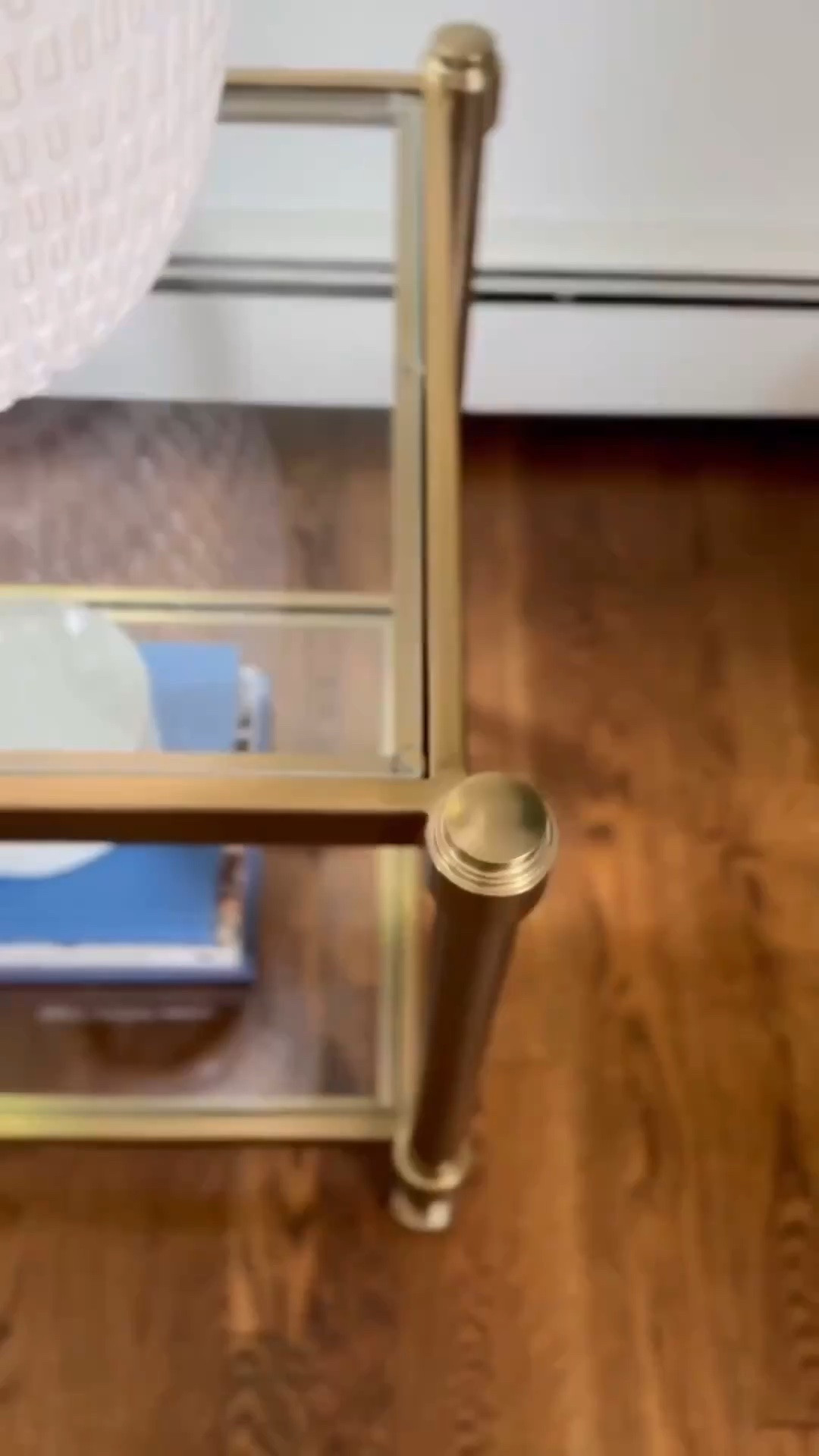 An elegant yet simple side table from Pottery Barn that I have in my living room! Shop it here!
