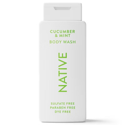 Native Sulfate-Free Body Wash - Cucumber & Mint - 18 fl oz: Liquid for Normal Skin, Basic Cleansing | Target
