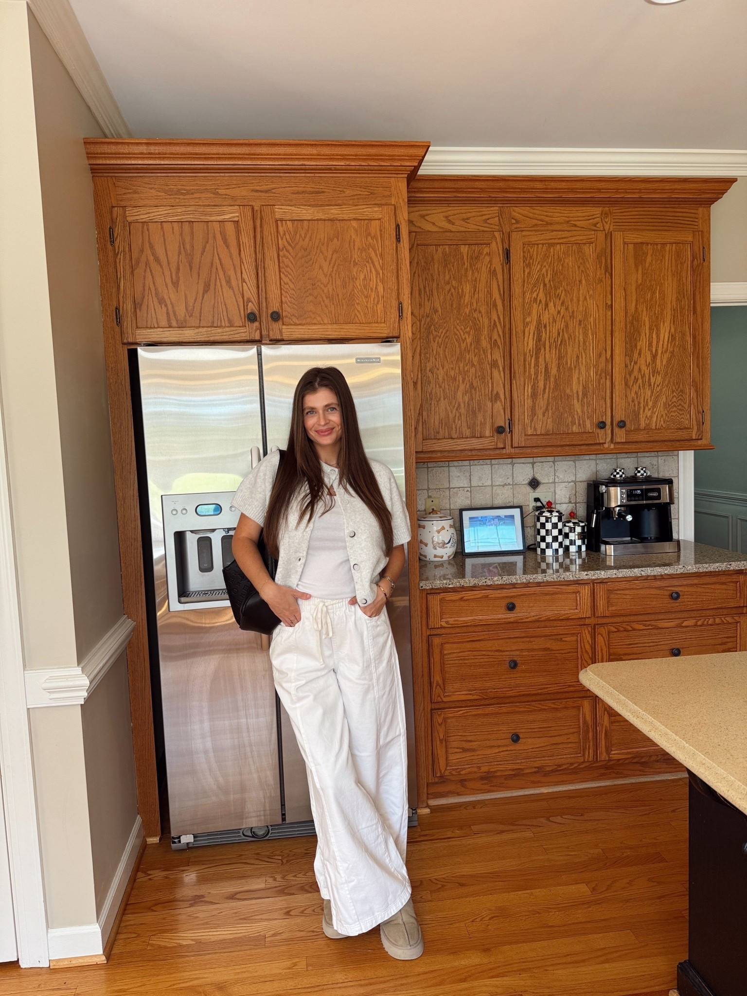 Jeans - M 
Top - L 
Shoes - tts 

#LTKShoeCrush #LTKBump #LTKSaleAlert