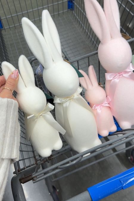 Flocked bunnies at Walmart for spring and Easter decor 

#LTKhome #LTKfamily #LTKSeasonal
