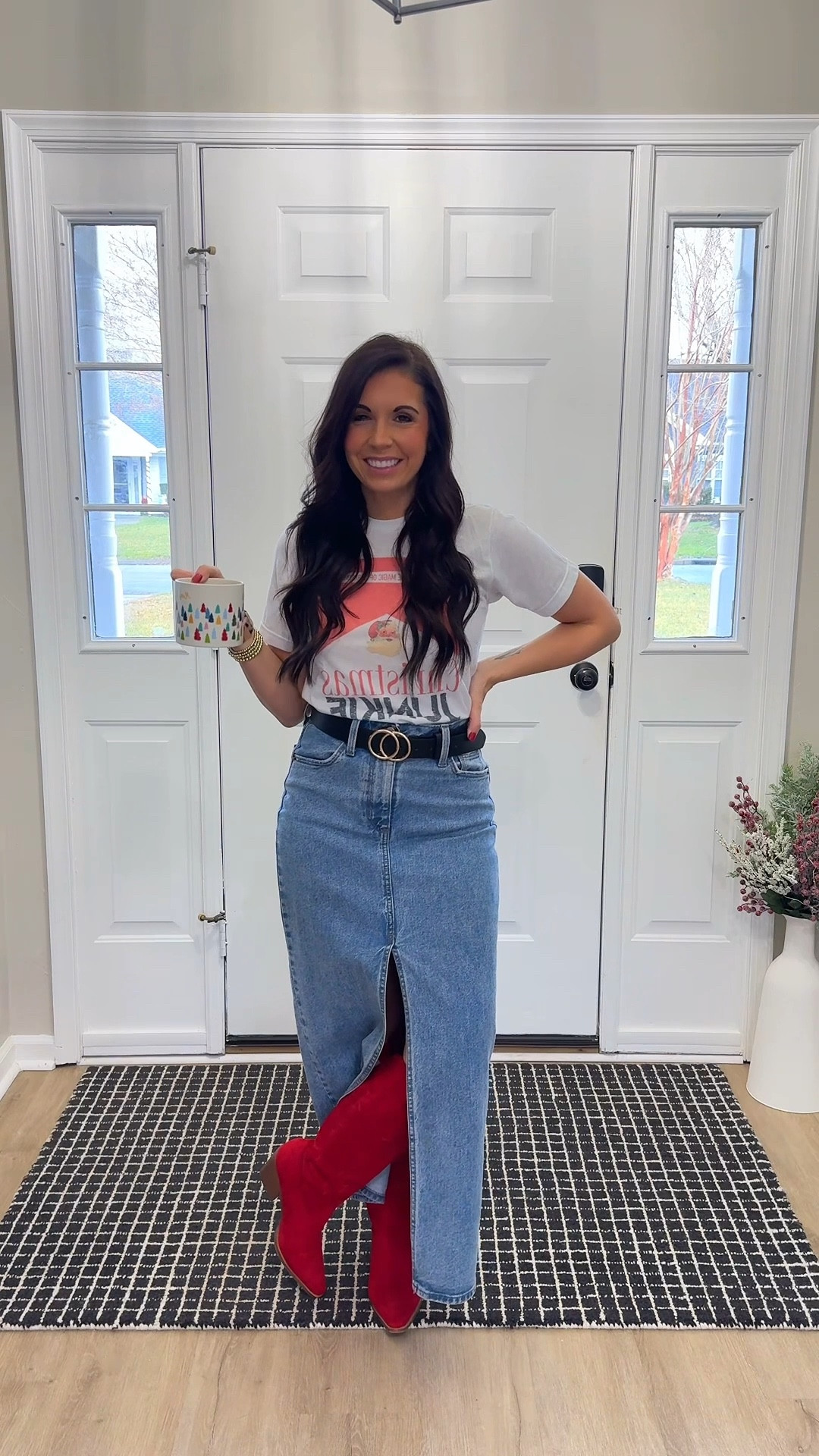 Friday work attire
Shirts: SO old! Can’t link
Skirt: Small
Boots: 7

#LTKootd #LTKPetite #LTKHoliday