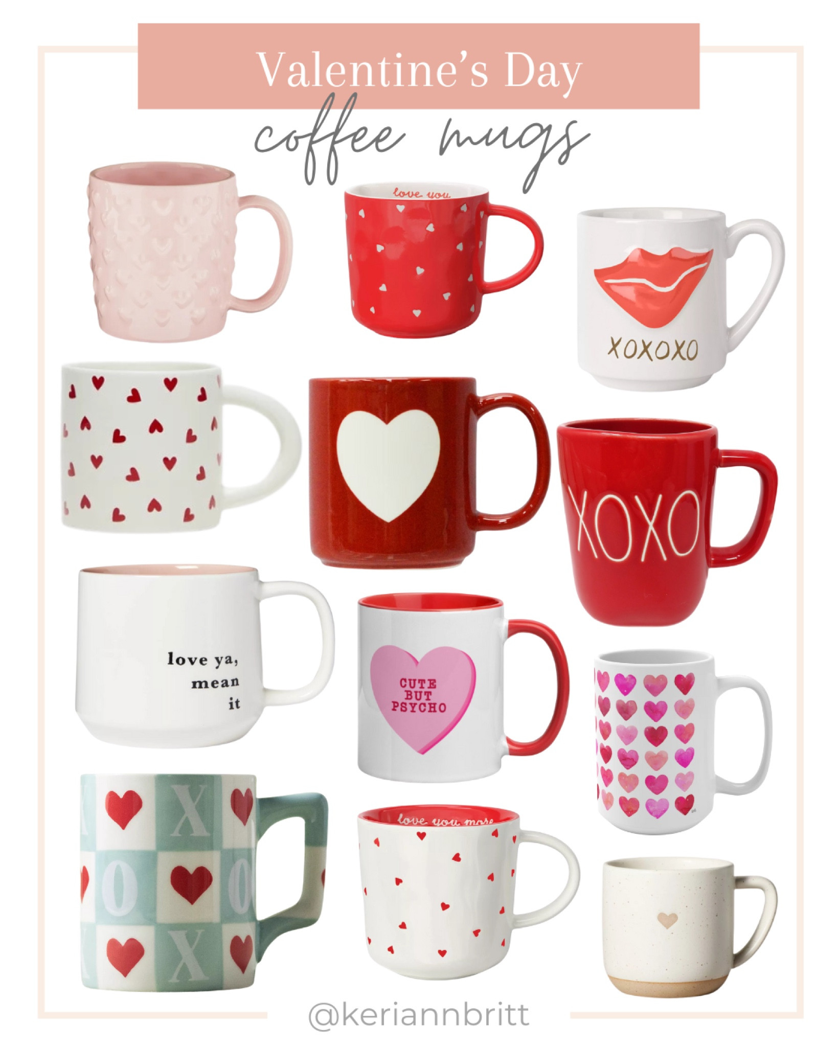 Valentine’s Day Coffee Mugs

#LTKhome #LTKGiftGuide #LTKSeasonal