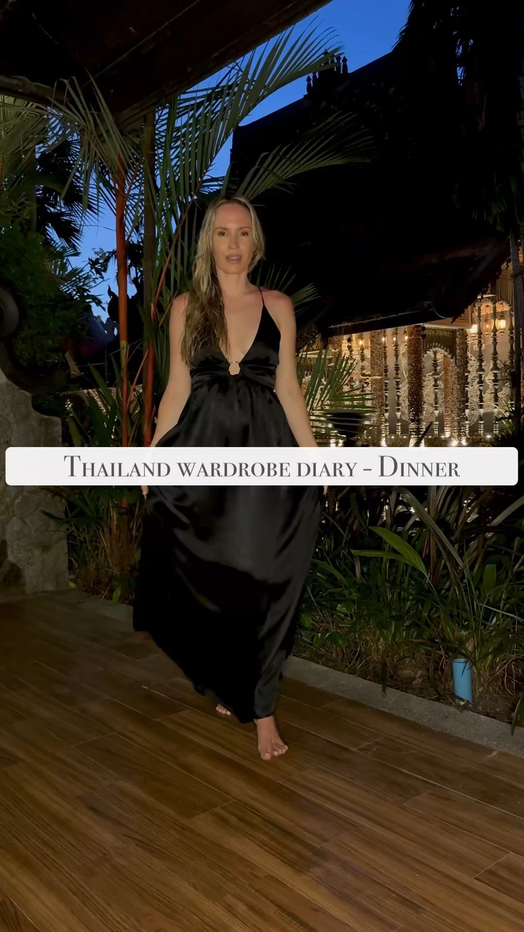 Thailand wardrobe diary - dinner 

#LTKTravel #LTKootd #LTKgrwm